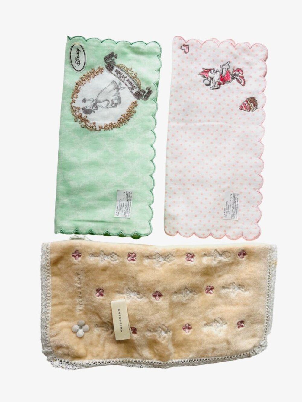 2-Disney Hand Towel Snowhite & Minnie Mouse 10" +1 Anteprima ballerina 11" (47 - Picture 5 of 12